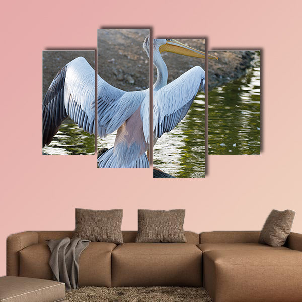 The wildlife at the Henry doorly zoo multi panel canvas wall art