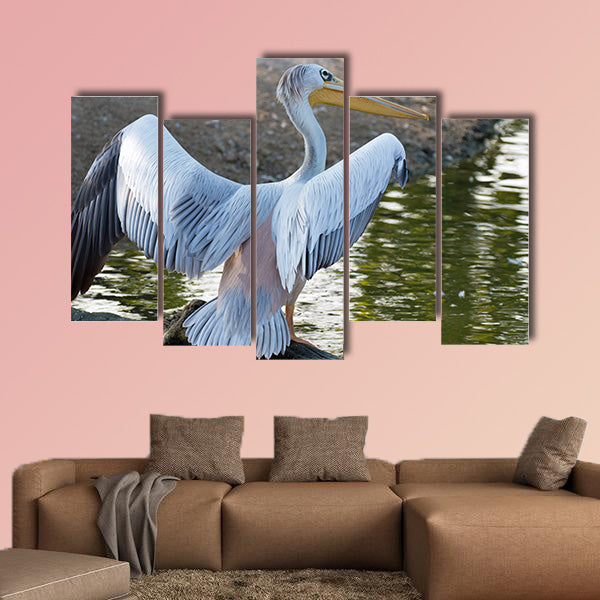 The wildlife at the Henry doorly zoo multi panel canvas wall art