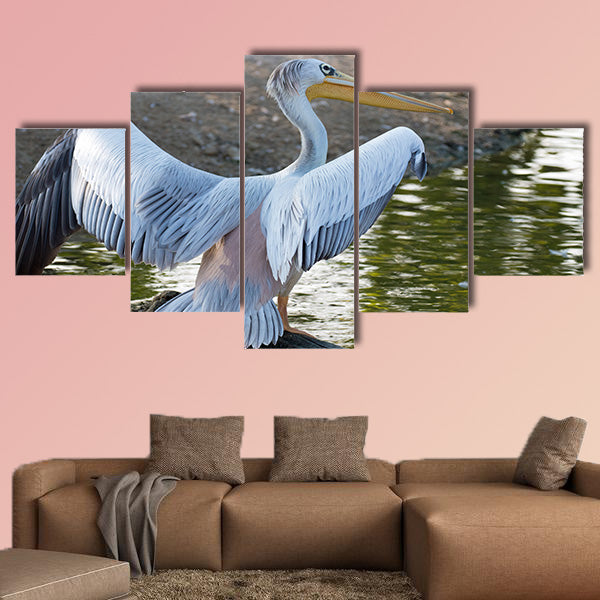 The wildlife at the Henry doorly zoo multi panel canvas wall art