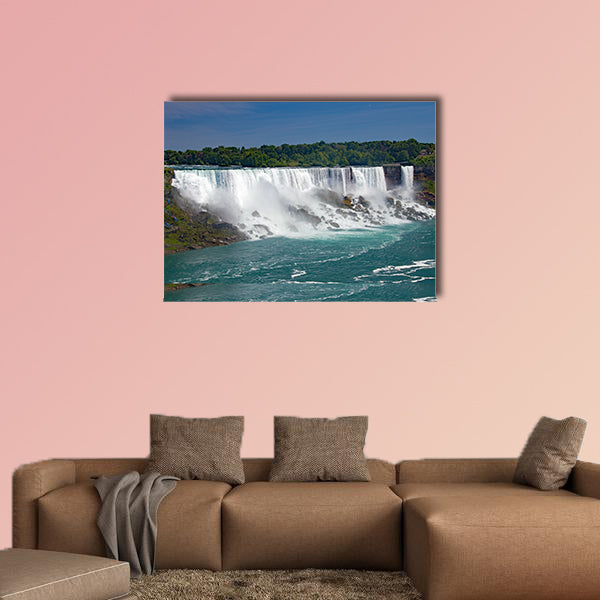 Niagara Falls from the Canadian side multi panel canvas wall art
