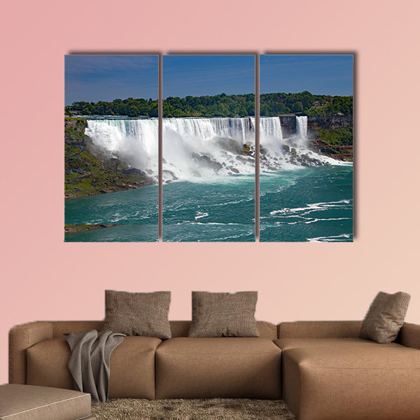 Niagara Falls from the Canadian side multi panel canvas wall art