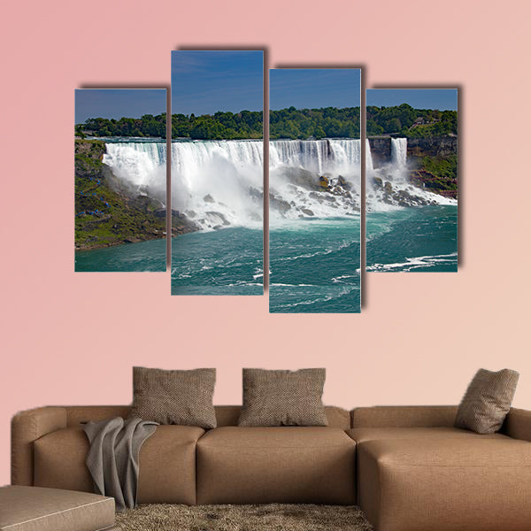 Niagara Falls from the Canadian side multi panel canvas wall art