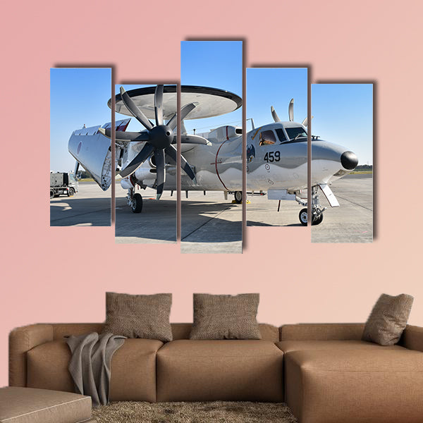 ASDF E-2C multi panel canvas wall