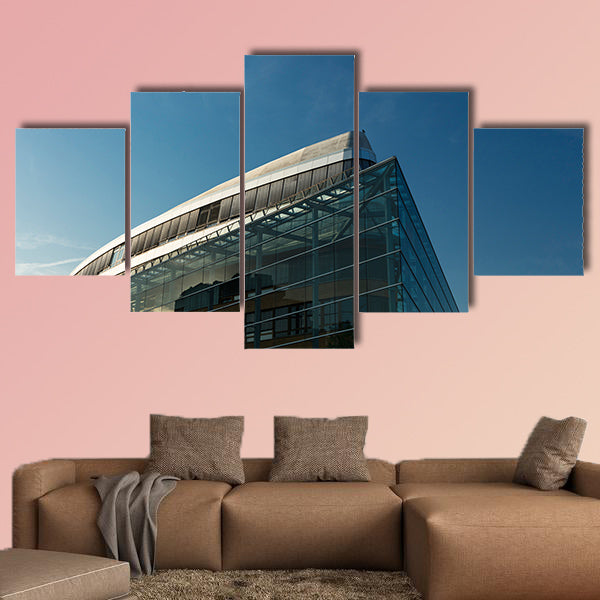 Konrad-Adenauer-Haus - headquarters of the CDU multi panel canvas wall art