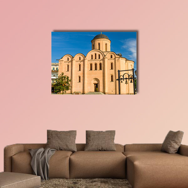 Pyrohoshcha Dormition of Mother of God Church in Kiev, wall art