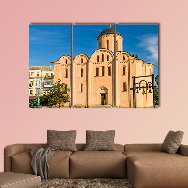 Pyrohoshcha Dormition of Mother of God Church in Kiev, wall art