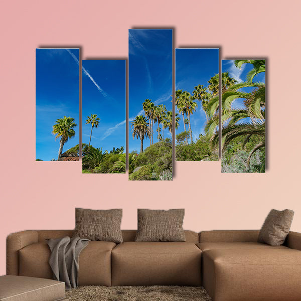 Beautiful scenery around Laguna Beach, California Multi panel canvas wall art