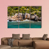 Ruins of the ancient city on the Kekova island, Turkey Multi panel canvas wall art