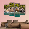 Ruins of the ancient city on the Kekova island, Turkey Multi panel canvas wall art