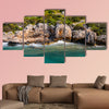 Ruins of the ancient city on the Kekova island, Turkey Multi panel canvas wall art