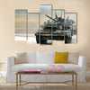 The main Russian tank T-90 Multi Panel Canvas Wall Art