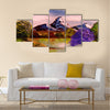 Nice Image of a watercolor original painting on Paper Multi Panel Canvas Wall Art