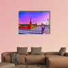 View of Kremlin along the Moscow River at dawn in Moscow, Russia wall art