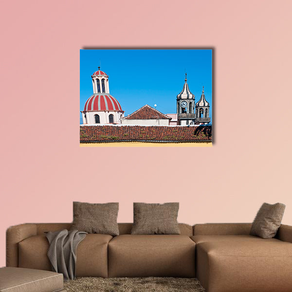 View the dome of the church of La Concepcion in the Spanish town wall art