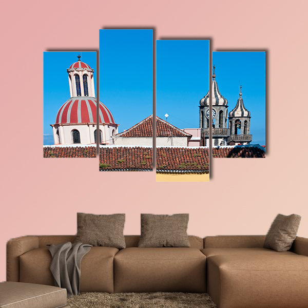 View the dome of the church of La Concepcion in the Spanish town wall art