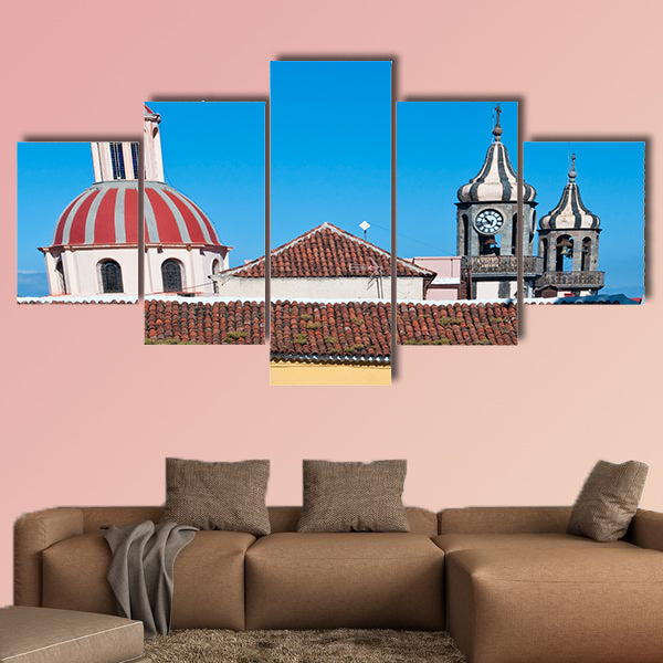 View the dome of the church of La Concepcion in the Spanish town wall art