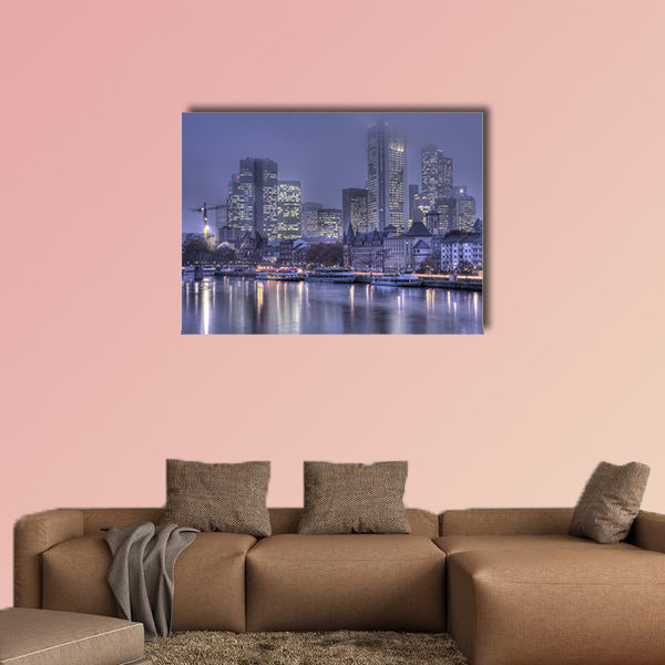  Skyline Frankfurt am Main multi panel canvas wall art