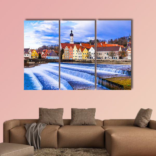 Beautiful Landsberg am Lech village, Bavaria, Germany wall art
