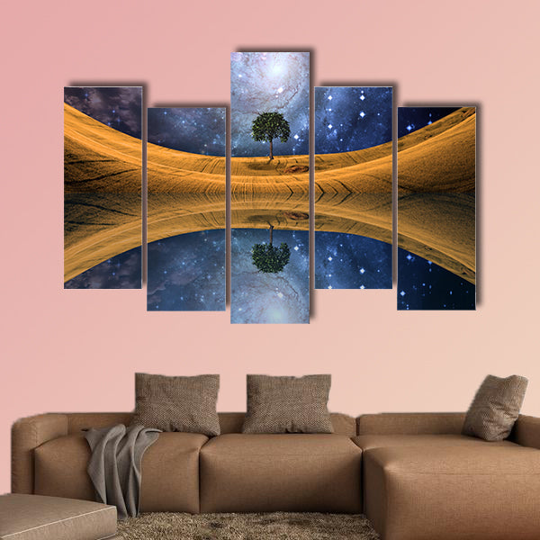 Surreal Lakes cape multi panel canvas wall art