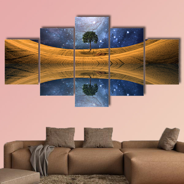 Surreal Lakes cape multi panel canvas wall art
