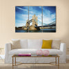 Tower bridge of London on sunny day Multi panel canvas wall art