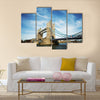 Tower bridge of London on sunny day Multi panel canvas wall art