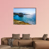 Beirut Raouche Pigeons Rock with Picturesque Sea View multi panel canvas wall art