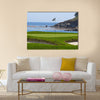 Golf Course on the Ocean Multi Panel Canvas Wall Art