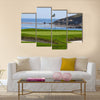 Golf Course on the Ocean Multi Panel Canvas Wall Art