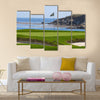 Golf Course on the Ocean Multi Panel Canvas Wall Art