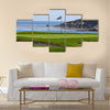 Golf Course on the Ocean Multi Panel Canvas Wall Art