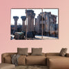 Ruins of the Zvartnos temple in Yerevan, Armenia multi panel canvas wall art