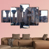 Ruins of the Zvartnos temple in Yerevan, Armenia multi panel canvas wall art