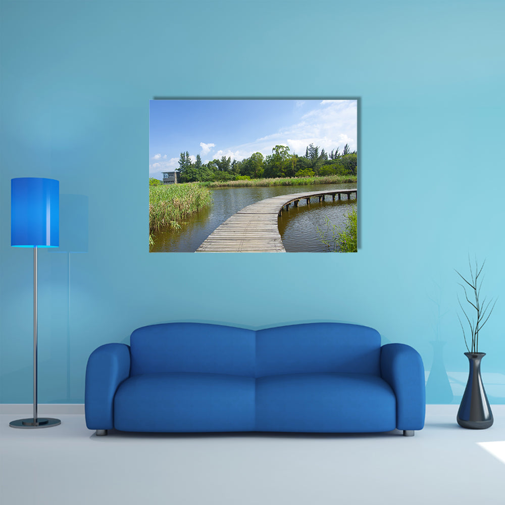 Hong Kong Wetland Park multi panel canvas wall art