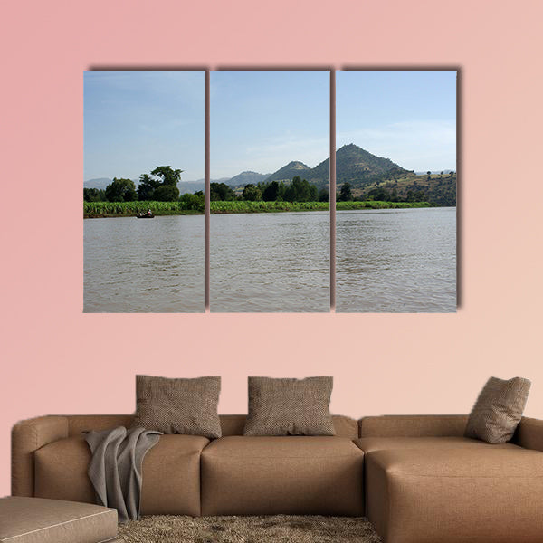 Landscape in Ethiopia Multi panel canvas wall art