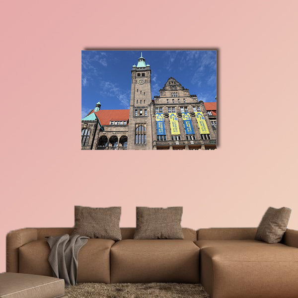 New Town Hall (Neues Rathaus) in Chemnitz, Germany wall art