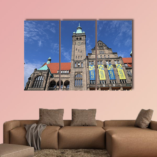 New Town Hall (Neues Rathaus) in Chemnitz, Germany wall art