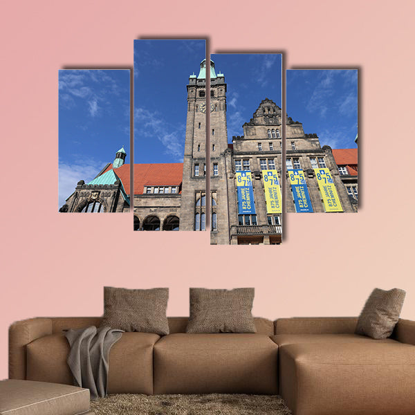 New Town Hall (Neues Rathaus) in Chemnitz, Germany wall art