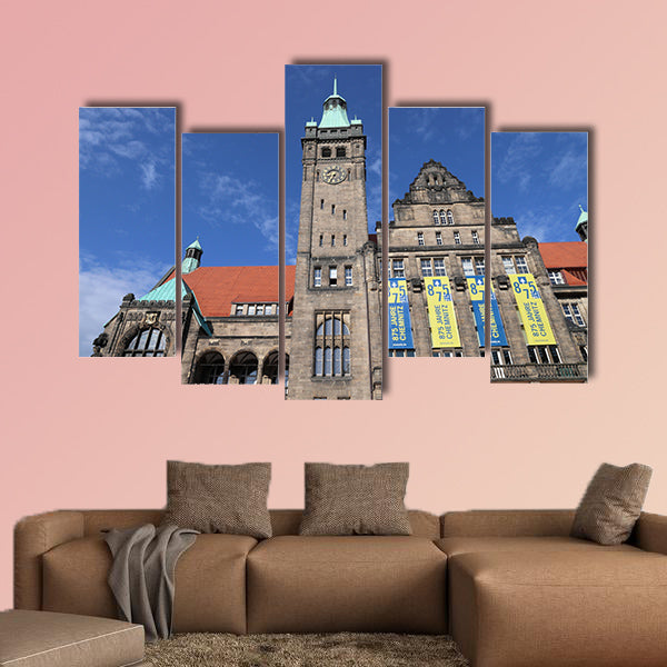 New Town Hall (Neues Rathaus) in Chemnitz, Germany wall art