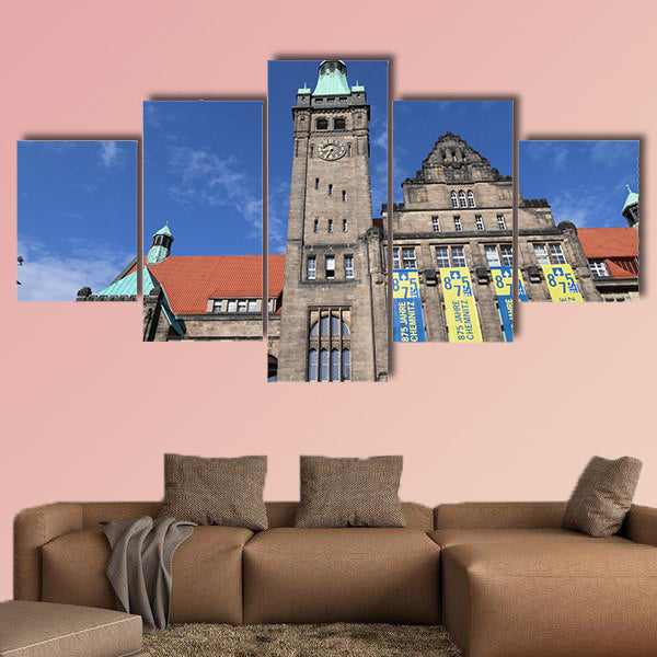 New Town Hall (Neues Rathaus) in Chemnitz, Germany wall art