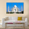 Taj Mahal in India Multi Panel Canvas Wall Art