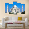 Taj Mahal in India Multi Panel Canvas Wall Art