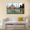 Taj Mahal in India Multi panel canvas wall art