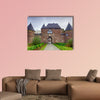 Historical castle in Vondern near Oberhausen multi panel canvas wall art