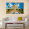 Beautiful Taj Mahal in India Multi Panel Canvas Wall Art