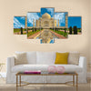 Beautiful Taj Mahal in India Multi Panel Canvas Wall Art