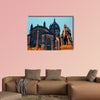 St Giles' Cathedral with Duke of Buccleuch of Edinburgh multi panel canvas wall art