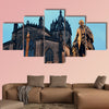 St Giles' Cathedral with Duke of Buccleuch of Edinburgh multi panel canvas wall art