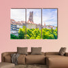 Saint Nicholas cathedral at Fribourg, Switzerland multi panel canvas wall art