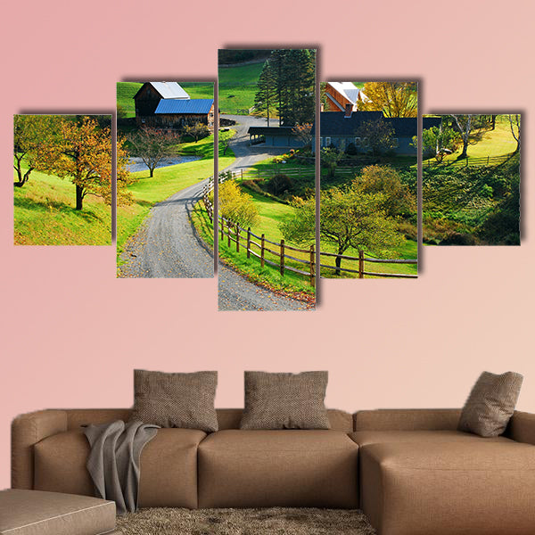 Country Charm multi panel canvas wall art